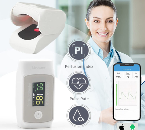 Livocare by iHealth Fingertip Pulse Oximeter $7 After Code (Reg. $34.99) + Free Shipping