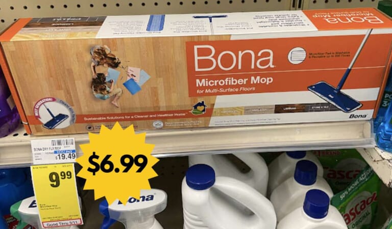 $6.99 Bona Microfiber Mop (reg. $19.49)!