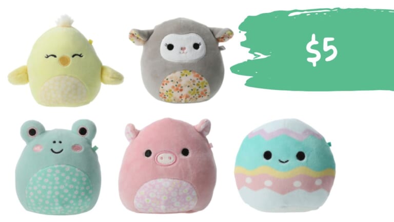 $5 Easter Squishmallows at Five Below