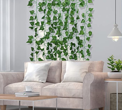 12 Pack 86 FT Artificial Ivy Plants $7.79 After Code (Reg. $14) – 12.1K+ FAB Ratings, 65¢ each