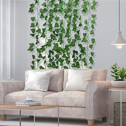 12 Pack 86 FT Artificial Ivy Plants $7.79 After Code (Reg. $14) – 12.1K+ FAB Ratings, 65¢ each