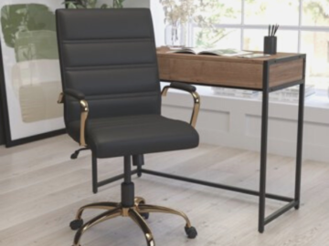 Mainstays Bonded Leather Office Chair $49 Shipped Free (Reg. $69) – 2 Colors