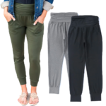 Pleated High Waist Pocket Leggings Pants $22.98 Shipped (Reg. $45) – 3 Colors, S-XL