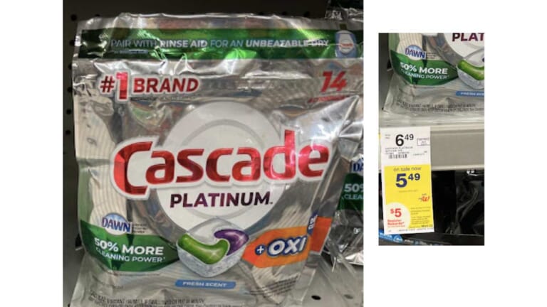 Save on Cascade Platinum Pacs at Walgreens