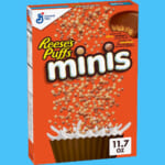 Reese’s Mini Chocolate Peanut Butter Puff Breakfast Cereal,11.7-Oz as low as $1.94 After Coupon (Reg. $9) + Free Shipping