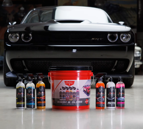 8-Piece Jay Leno’s Garage Wash & Gloss Detailing Bucket Kit $29 (Reg. $70) – Wash, Clean, & Protect