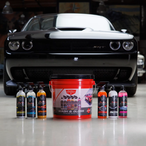 8-Piece Jay Leno’s Garage Wash & Gloss Detailing Bucket Kit $29 (Reg. $70) – Wash, Clean, & Protect