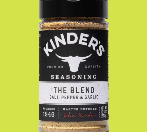 Kinder’s The Blend Pepper and Garlic Seasoning Salt, 10.5oz $4.24 (Reg. $9) – FAB Ratings!