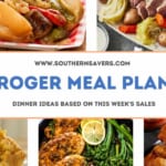 kroger meal plans 3/15