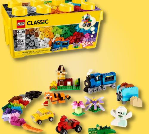 LEGO 484-Piece Classic Medium Creative Brick Box $28 (Reg. $35) – FAB Gift Idea