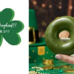 FREE Krispy Kreme Green Doughnuts Start Today!