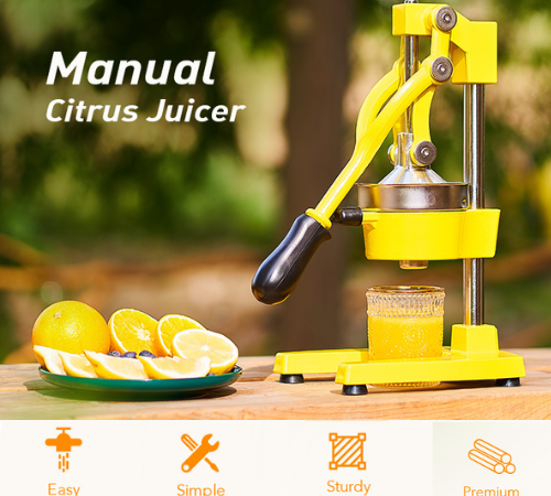 Do you like freshly squeezed juice? Then Check this CO-Z Hand Press Juicer Machine for just $41.29 After Code (Reg. $69.99) + Free Shipping