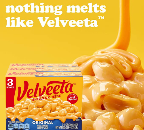 3-Pack Velveeta Original Shells and Cheese, 12 oz Box as low as $6.35 Shipped Free (Reg. $7.47) – $2.12/Pack