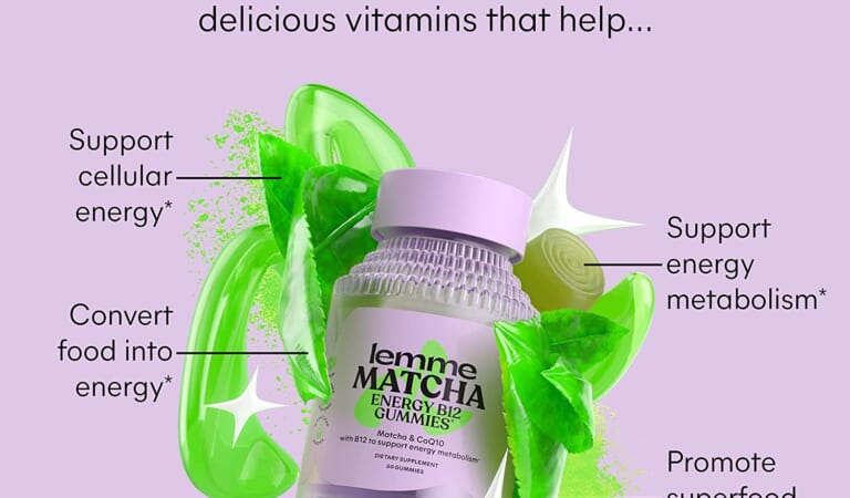 Today Only! 60-Count Lemme Matcha Superfood Energy Gummies as low as $20.40 Shipped Free (Reg. $30) -$0.34/ Gummy, For Energy, Metabolism & Healthy Skin