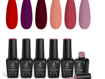 Gel Polish 6 Colors Set