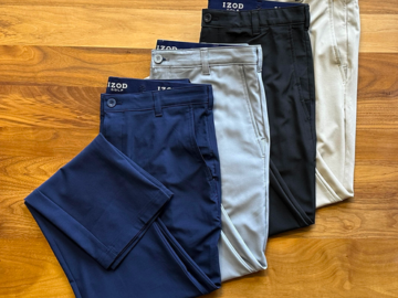 IZOD Men’s Golf SwingFlex Pants only $24.99 shipped (Reg. $70!)