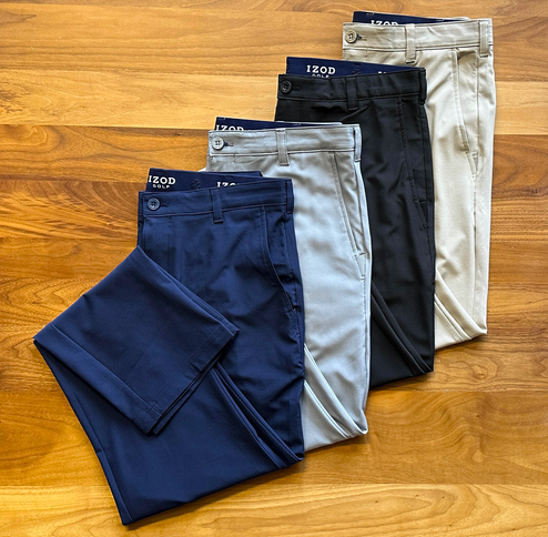 IZOD Men’s Golf SwingFlex Pants only $24.99 shipped (Reg. $70!)