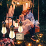 48-FT LED Outdoor String Lights $23.99 After Coupon (Reg. $40) – with Dimmable Edison Vintage Shatterproof Bulb