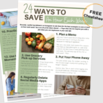 FREE Cheat Sheet: 24 Ways to Save an Hour Each Week!