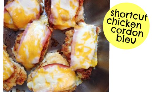 Frugal Recipe: Shortcut Chicken Cordon Bleu