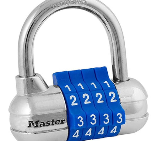 Master Lock 4-Digit Combination Padlock $5.35 (Reg. $10)