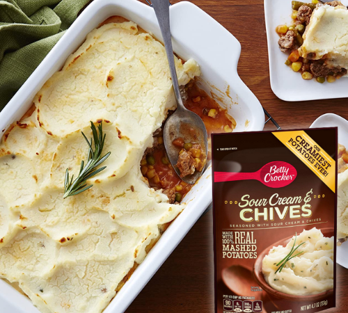 7-Pack Betty Crocker Sour Cream and Chives Mashed Potatoes as low as $4.90 After Coupon (Reg. $7) + Free Shipping – 70¢/ 4.7 Oz Pouch