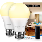 Today Only! 2-Pack Smart LED Light Bulbs $10.99 (Reg. $14.99) – Compatible with Alexa & Google Home, $5.50/bulb!