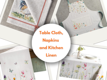 Today Only! TableCloth, Napkins and Kitchen Linen from $14.39 (Reg. $18.61) – FAB Ratings!