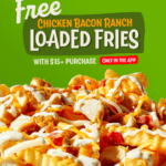 Zaxby’s: Free Loaded Fries with $15+ Purchase!