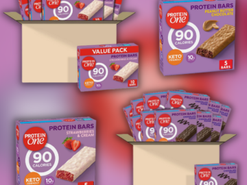 Save 20% on Protein One Snack Bars from as low as $3.11 After Coupon (Reg. $9.63+) + Free Shipping – 62¢/Bar