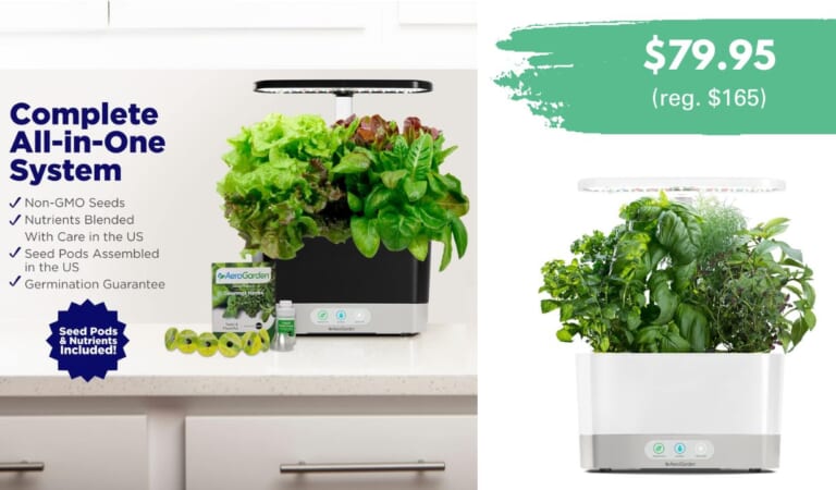 AeroGarden Herb Seed Pod Kit $79.95 (reg. $165)