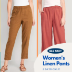 2 Days Only! Women’s Linen Pants from $14 (Reg. $39.99) – thru 3/19!