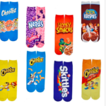 Potato Chips 3D Digital Printing Socks