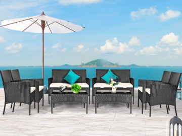 Costway Outdoor Furniture 8-Piece Set only $379.99 shipped!