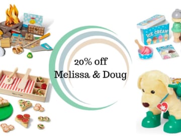 20% Off Melissa & Doug Toys at Target