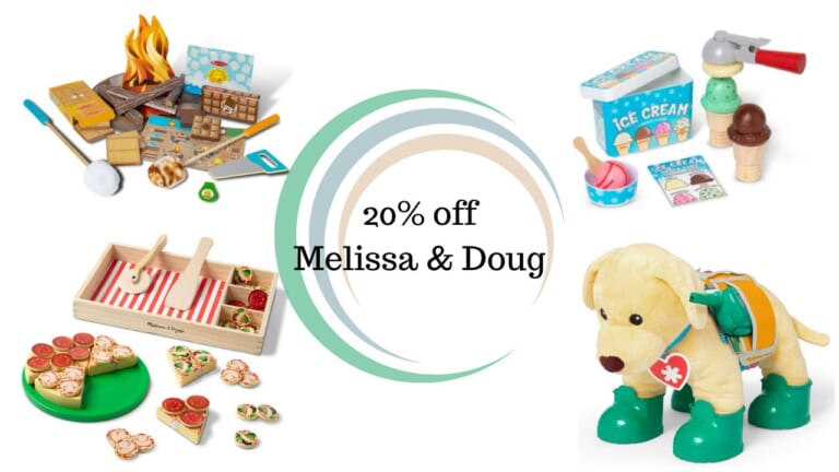 20% Off Melissa & Doug Toys at Target