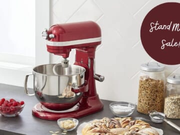 KitchenAid | $180 Off Stand Mixers + Free Shipping