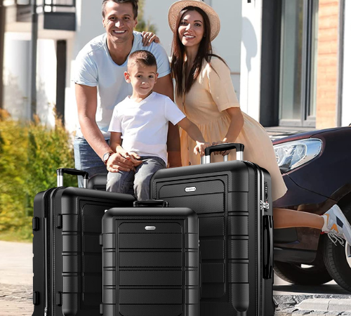 Today Only! 3-Piece Expandable PC+ABS Durable Luggage Sets $151.99 Shipped Free (Reg. $189.99) – FAB Ratings!