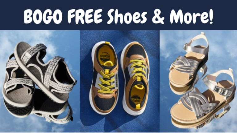 BOGO Free Kids’ Socks, Shoes & Undies