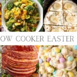 Make some room in the oven with these slow cooker Easter recipes! This recipe list includes appetizer, entrees, sides, and even a few desserts.