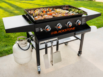 Blackstone 36-Inch Original Flat Top Griddle Station $306.63 Shipped Free (Reg. $500) – 1K+ FAB Ratings!