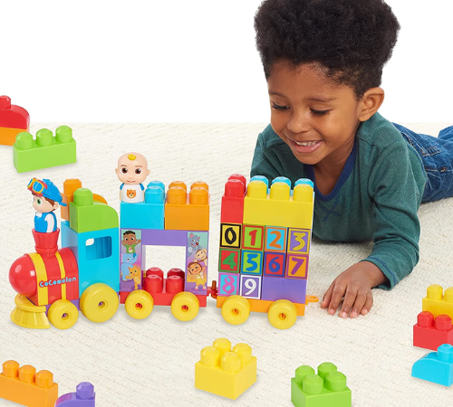 40-Piece Just Play CoComelon Stacking Train Large Building Block Set $15.49 (Reg. $27) –  Includes JJ & TomTom Figures