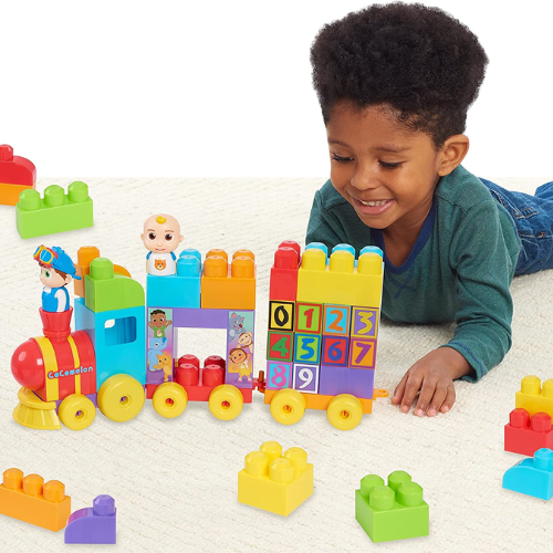 40-Piece Just Play CoComelon Stacking Train Large Building Block Set $15.49 (Reg. $27) –  Includes JJ & TomTom Figures