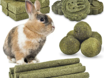 25-Count Bunny Chew Toys as low as $7.49 After Coupon (Reg. $10) + Free Shipping – $0.30 Each, Made with Natural Timothy Hay