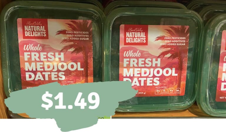 $1.49 Natural Delights Medjool Dates at Kroger