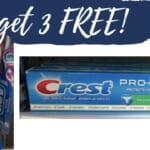 Get Three FREE Crest & Oral-B Products at Walgreens