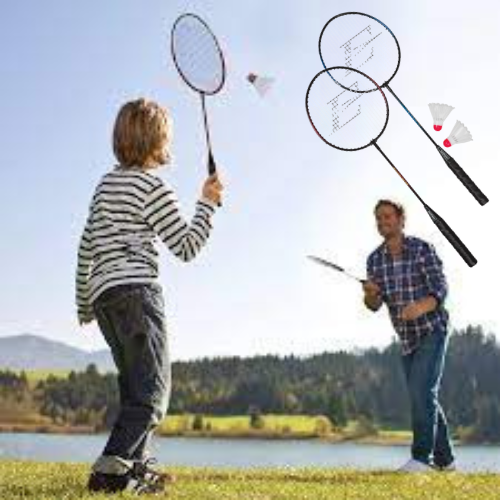 2-Player EastPoint Sports Steel Badminton Racket Set $6.88 (Reg. $19.96)