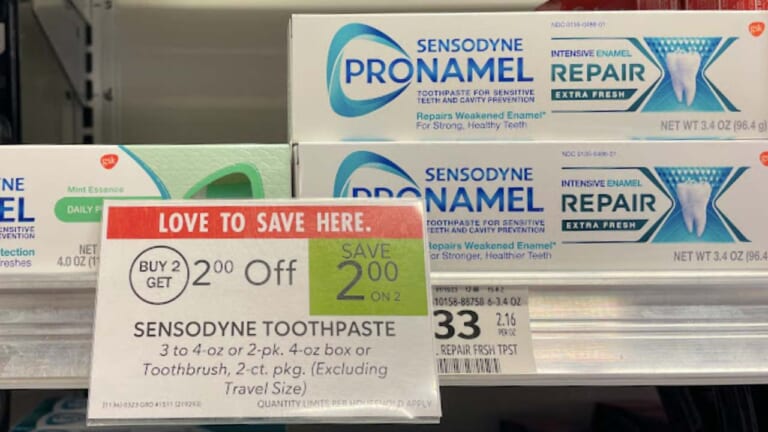 $3.33 Sensodyne Toothpaste at Publix