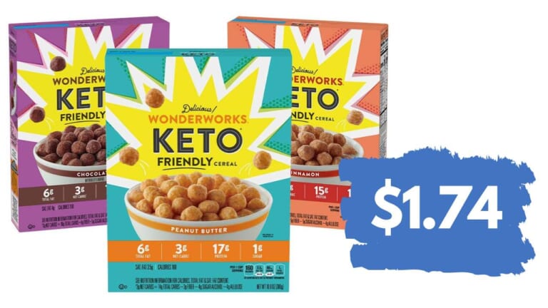 $1.74 Wonderworks Keto-Friendly Cereal at Target (reg. $8.49)