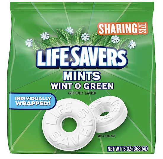 Lifesavers Wint-O-Green Mints Sharing Size Bag